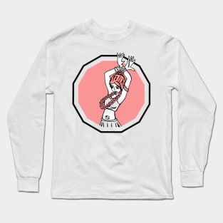 Astro Cancer woman Long Sleeve T-Shirt